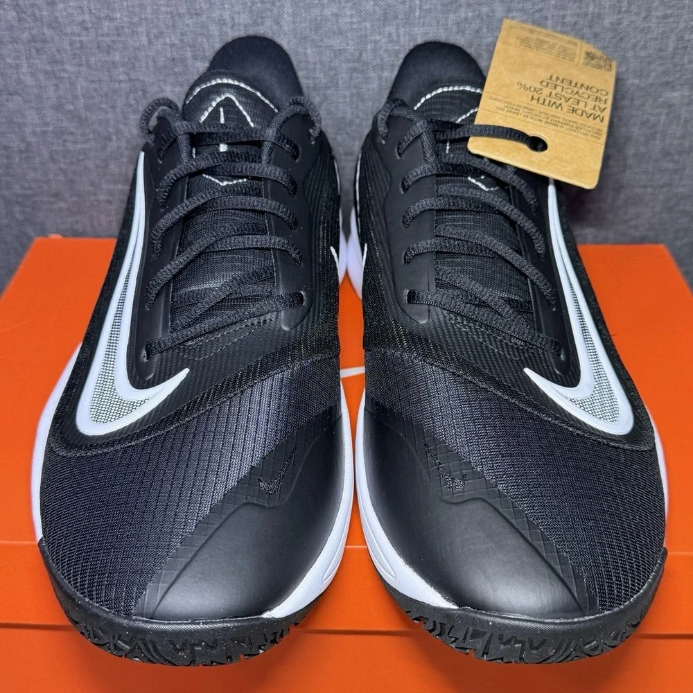Nike Precision 7 Basketball Shoes Men's Size 10.5 Black White FN4322-005 NEW